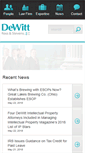 Mobile Screenshot of dewittmcm.com